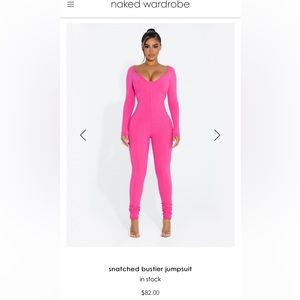 Naked Wardrobe Baby Snatched Jumpsuit